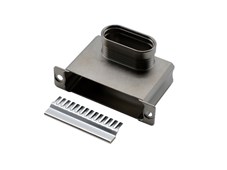 Leichtes D-Sub-Backshell und Haloring von C&K